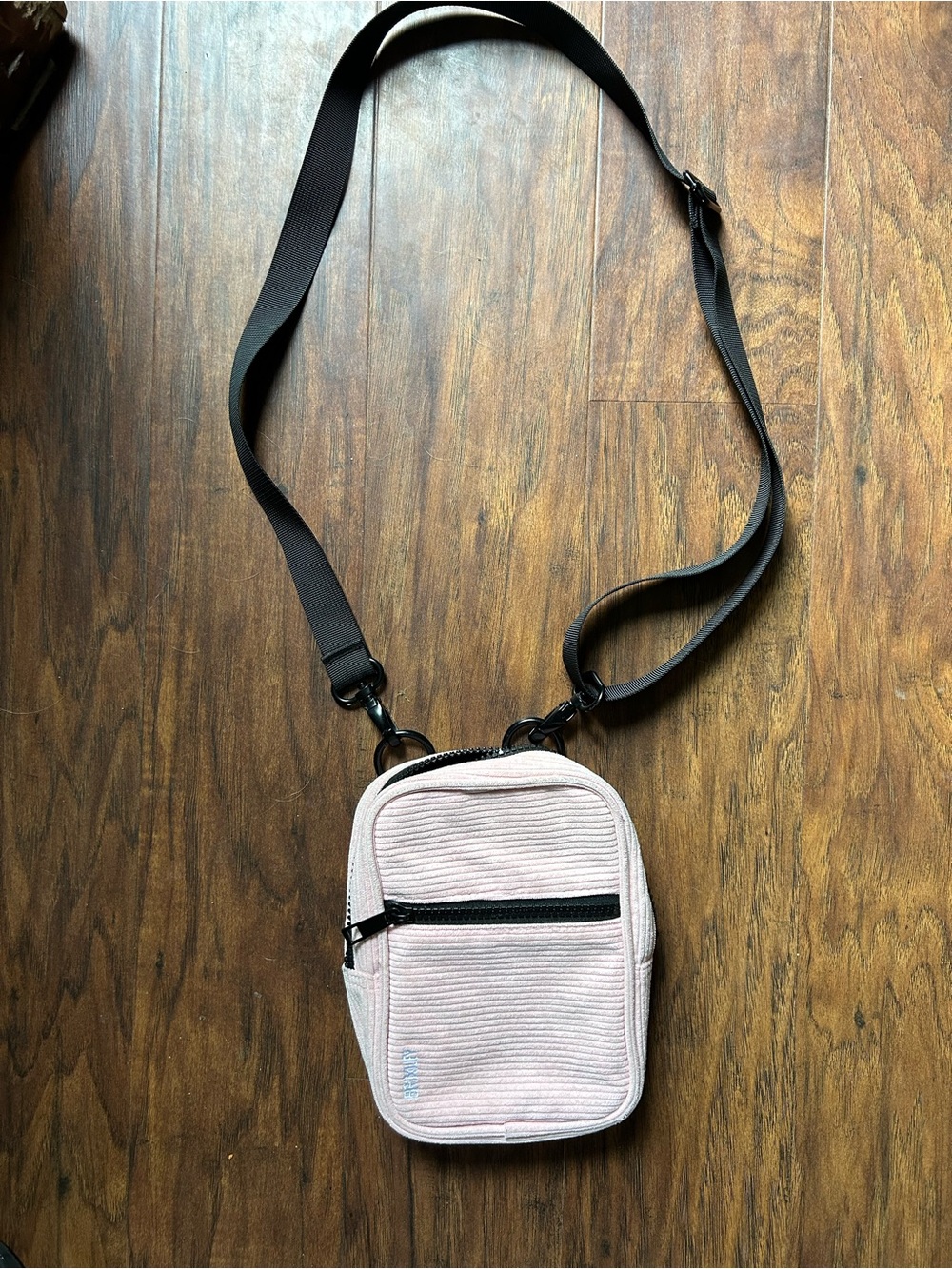Womens Brixley Crossbody Sling Purse 9 Pocket  Multi Positional Wear Pastel Pink